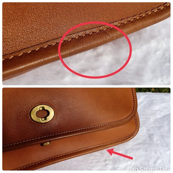 Vintage Coach 9635 Convertible Clutch/ leather bag - Picture 10 of 16